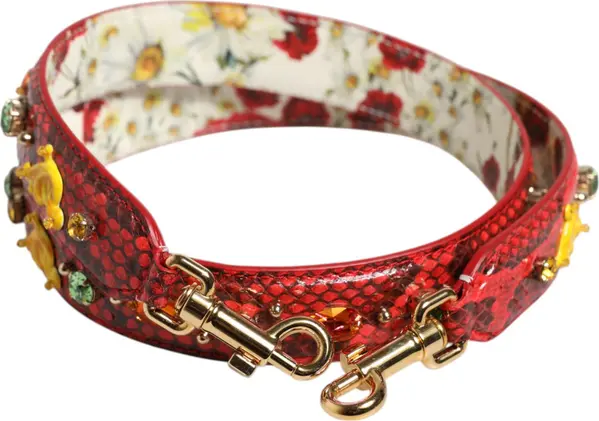 Multicolor Embellished Handbag Accessory Shoulder Strap