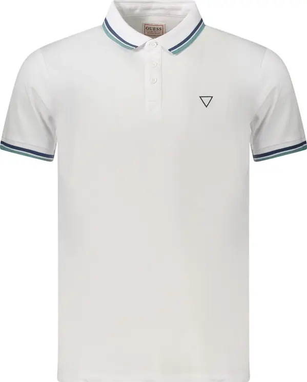White Cotton Men's Polo Shirt