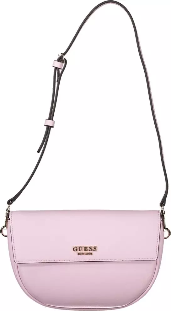 Rosa Poliuretano Women Handbag