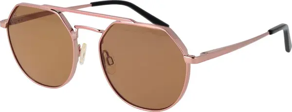 Rose Gold Metal Sunglasses