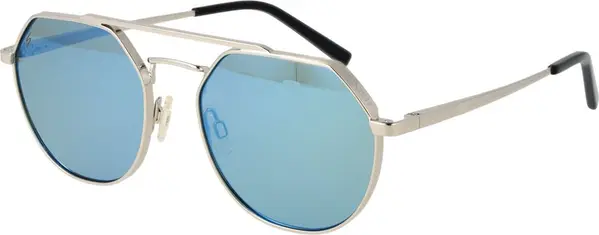 Silver Metal Sunglasses