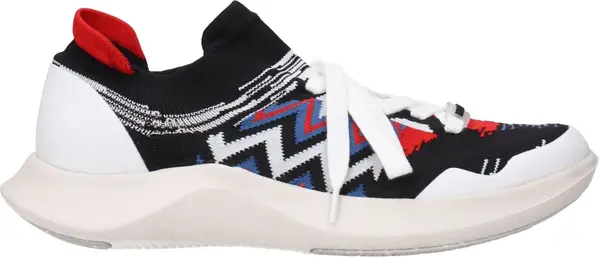 Multicolor Fabric Sneakers