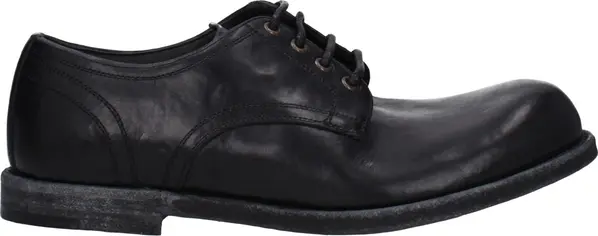 Black Leather Oxfords And Derbies