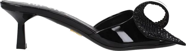 Black Leather Sandals