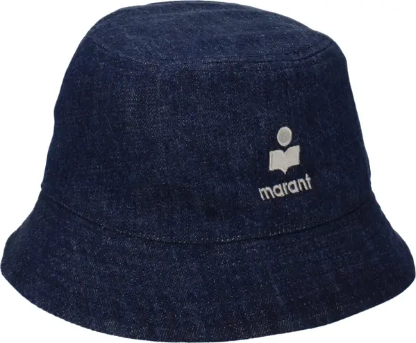 Blue Cotton Bucket Hat
