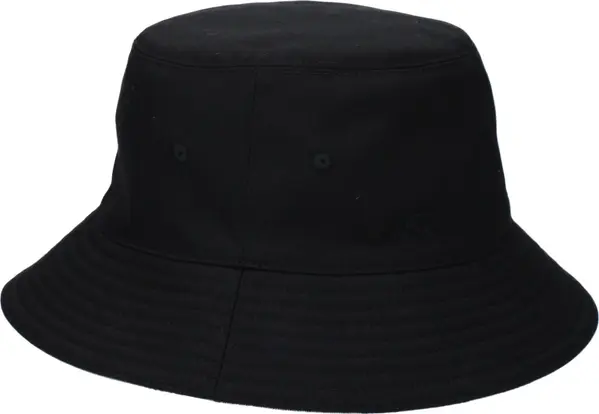 Black Fabric Bucket Hat