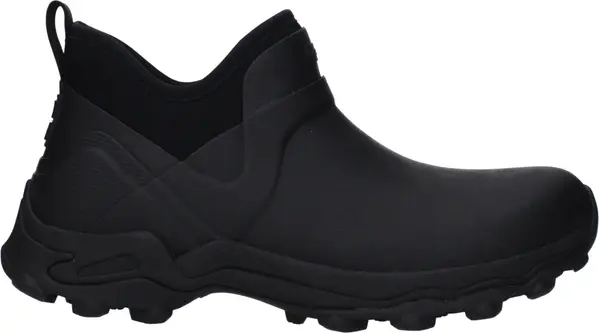 Black Cotton Ankle Boots