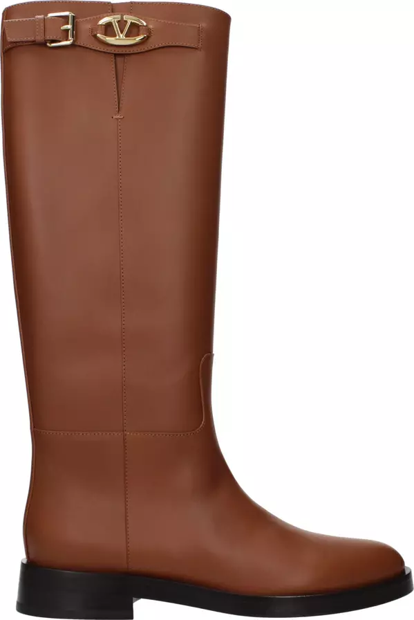Brown Leather Boots