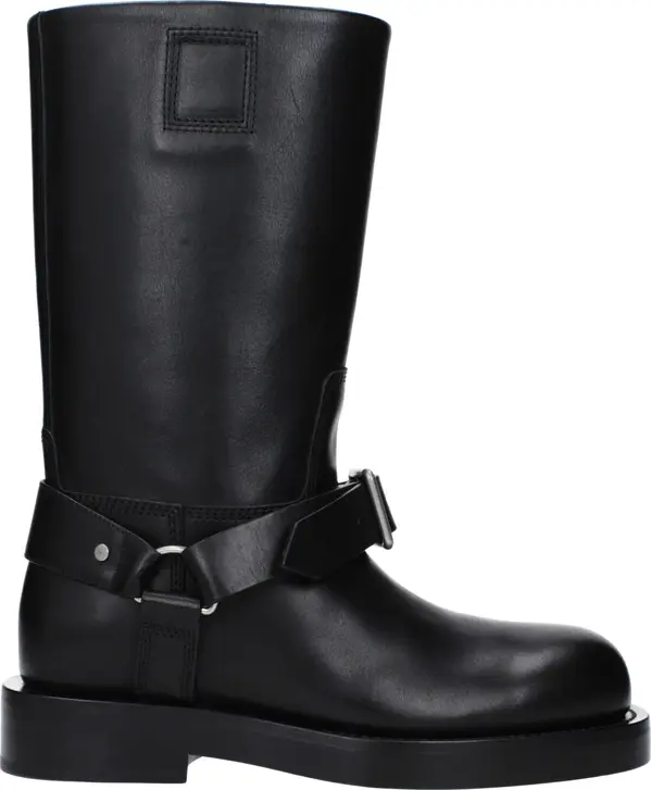 Black Leather Boots