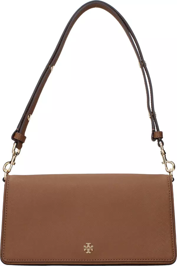 Brown Leather Shoulder Bag