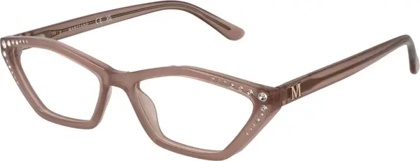 Beige Plastic Glasses (Frames)