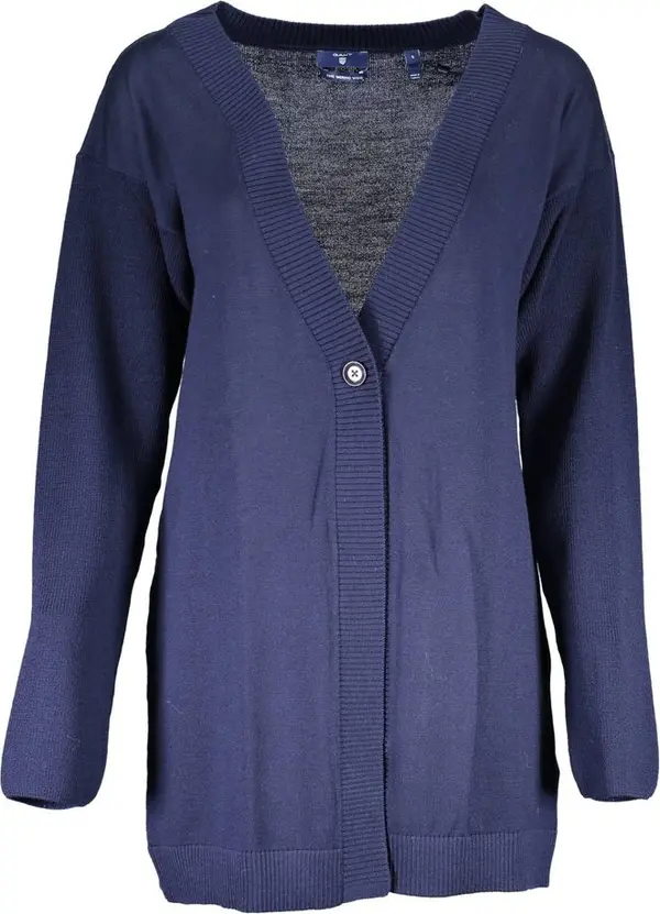 Blu Wool Womens Cardigan