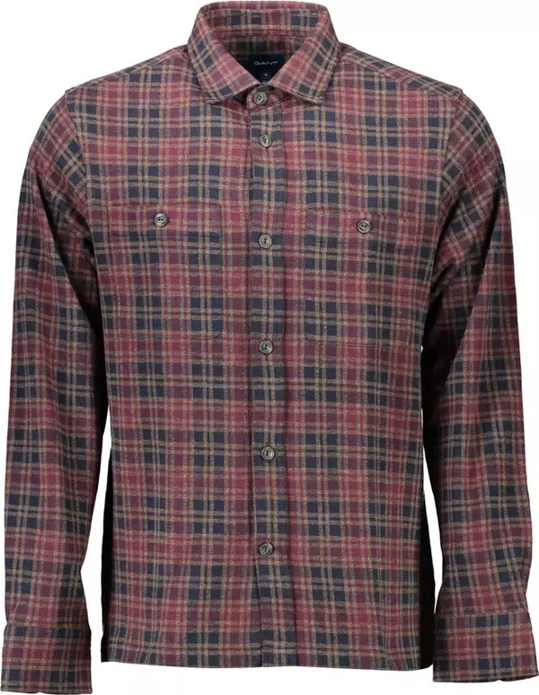 Marrone Cotton Mens Shirt