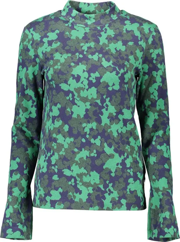 Verde Viscosa Donna Maglia