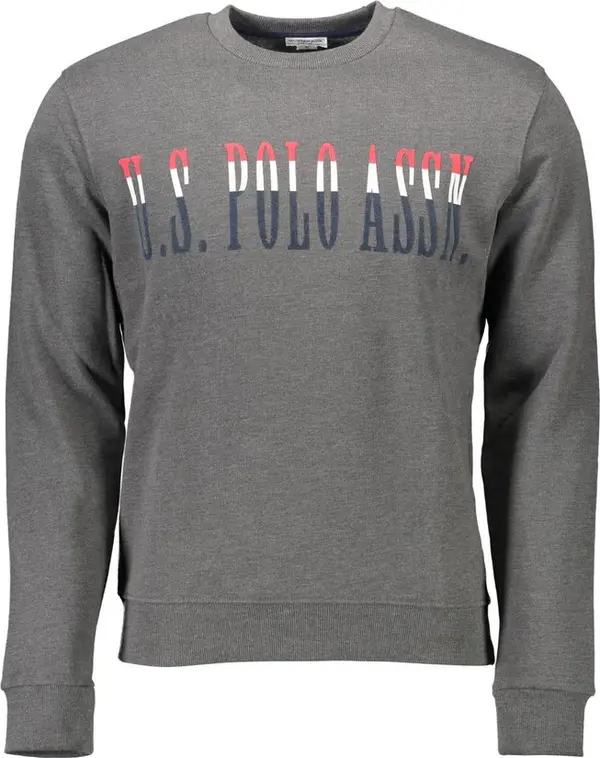 Gray Cotton Men's Sweatshirt