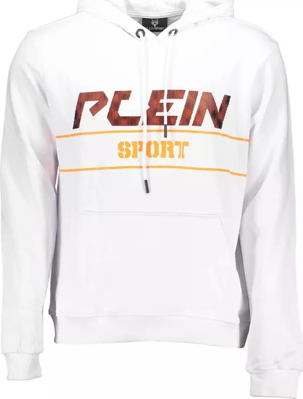 "Bianco Cotton Men Sweatshirt"
