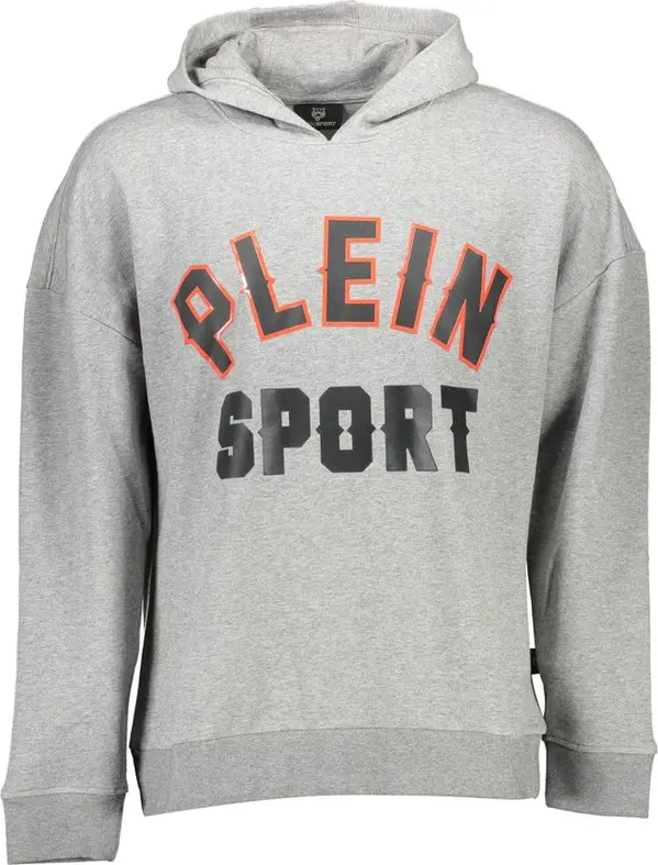 Grigio Cotton Men Sweatshirt