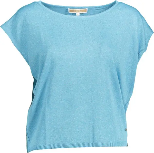 Azzurro Viscosa Women T-Shirt