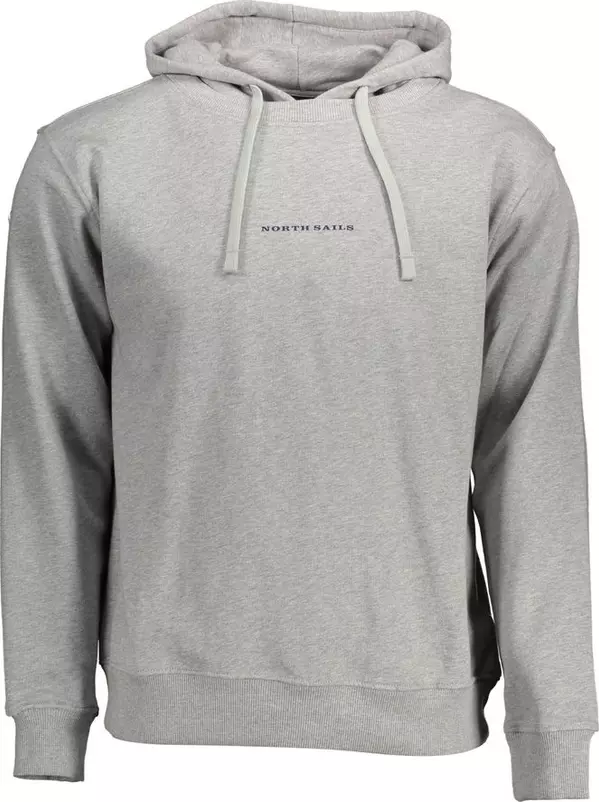 Grigio Cotton Men Sweatshirt