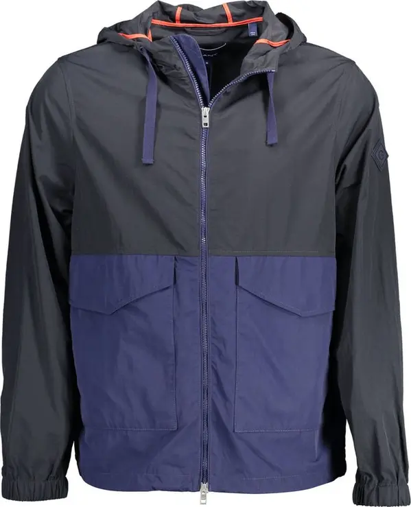 Blu Poliammide Mens Jacket