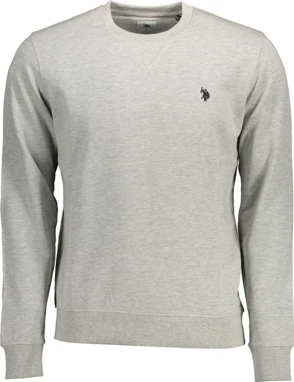 Gray Cotton Men's Sweatshirt