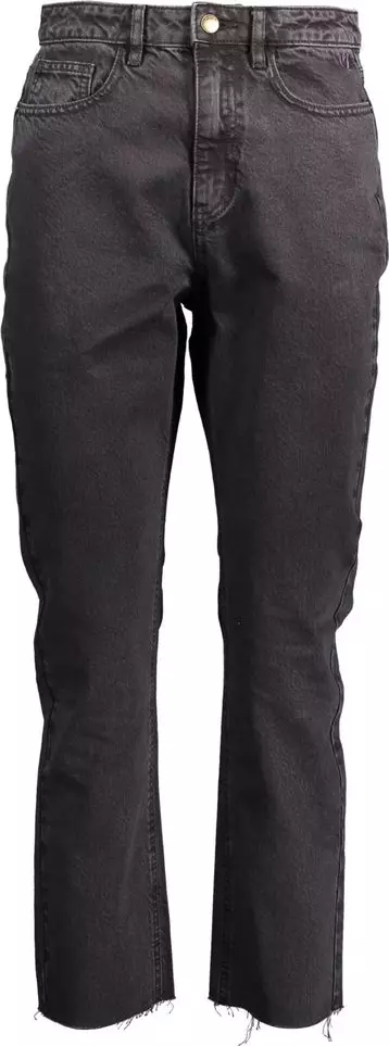 Black Cotton Women Jeans