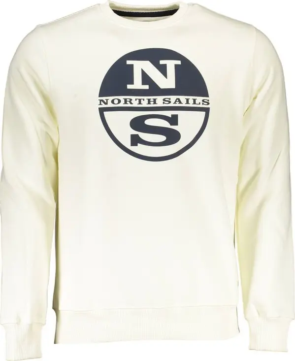 Bianco Cotton Men Sweatshirt