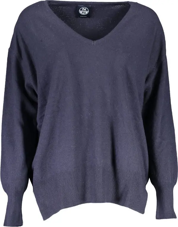 Blue Polyamide Women Sweater