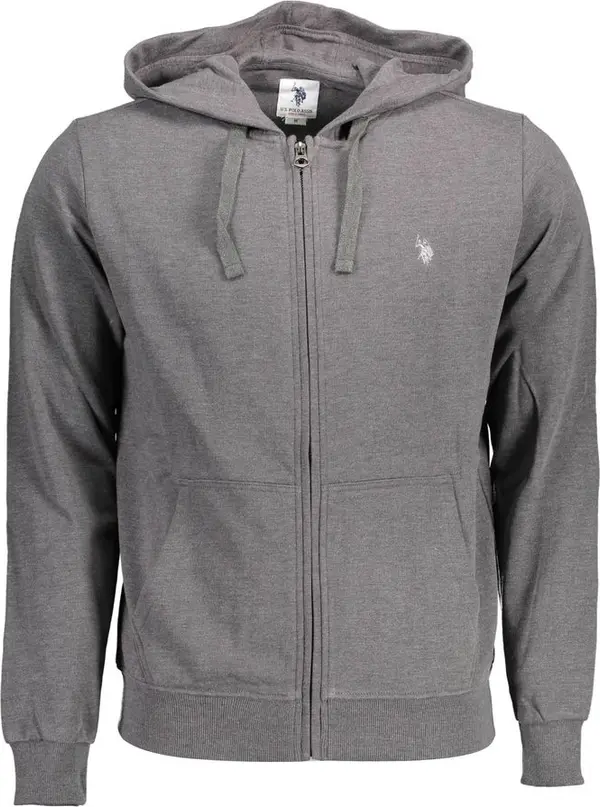 Gray Cotton Men's Sweatshirt