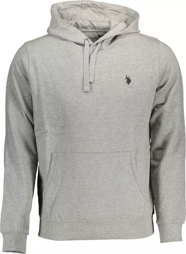 Gray Cotton Men's Sweatshirt