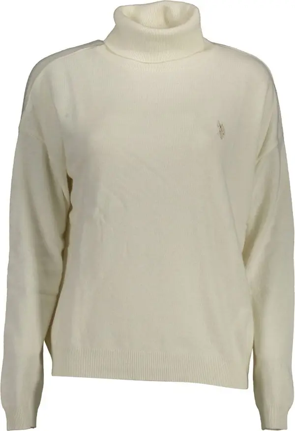 Bianco Viscose Women's Sweater