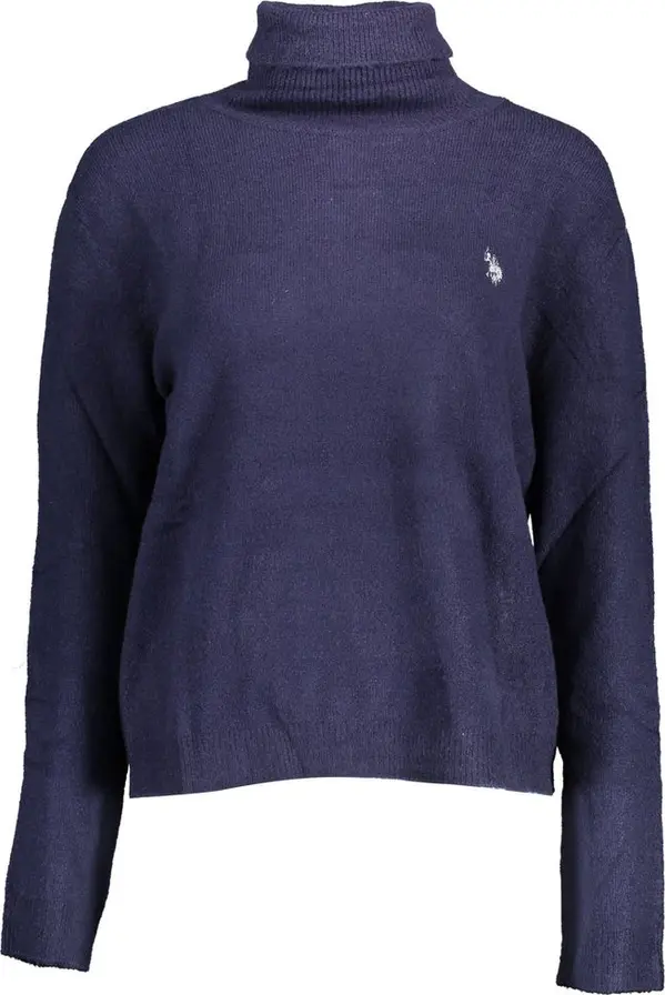 Blue Acrylic Womens Sweater