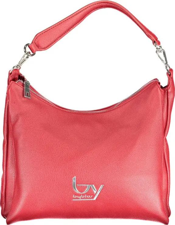 Rosso Polyurethane Women Handbag
