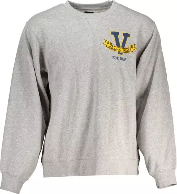 Gray Cotton Men's Sweatshirt