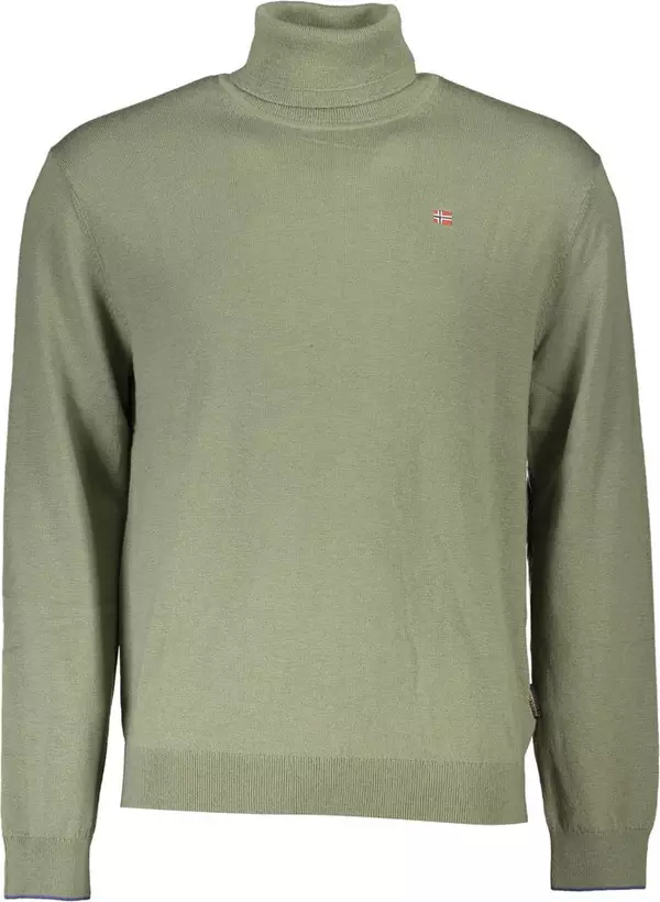Verde Wool Men Sweater
