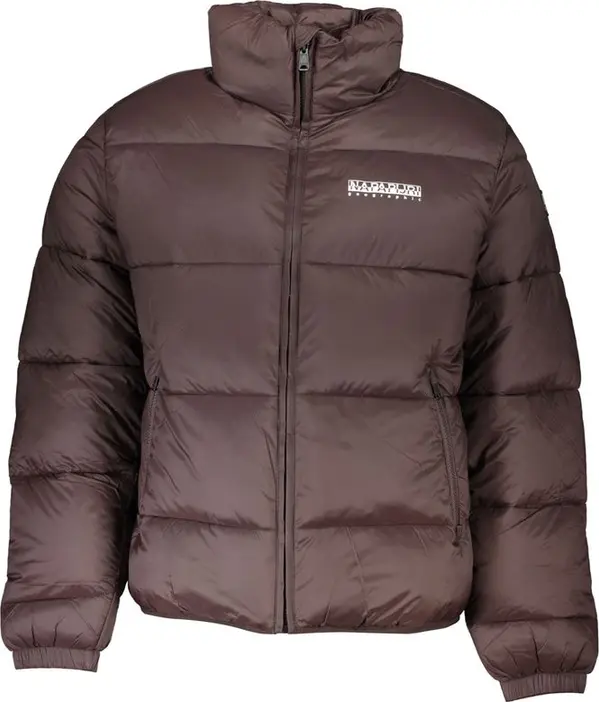 Marrone Poliammide Men's Jacket