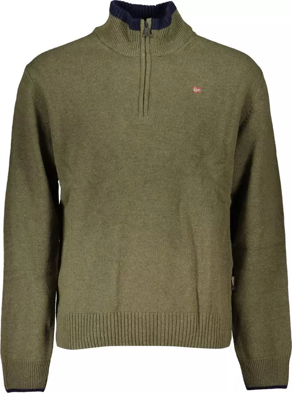 Verde Tessuto Men Sweater