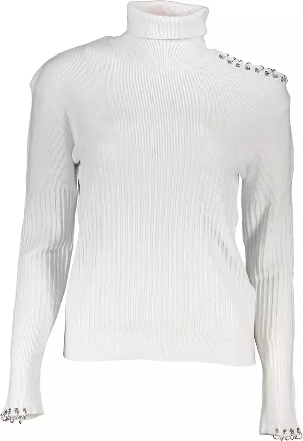 Grigio Poliammide Women Sweater Turtleneck