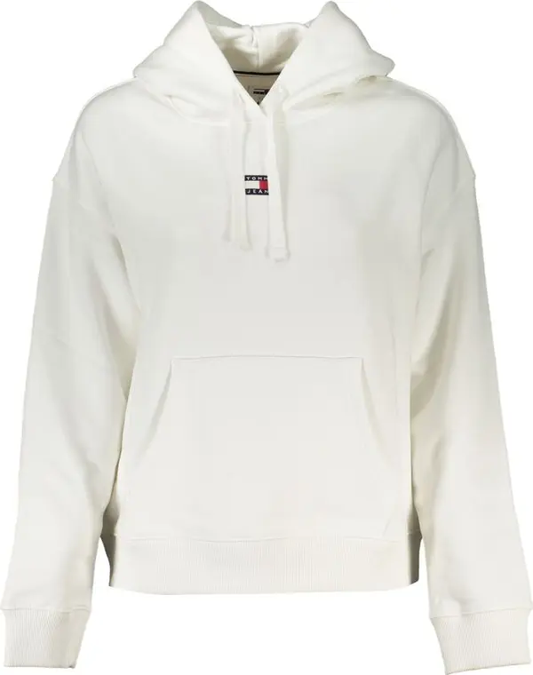 Bianco Cotton Women Sweatshirt