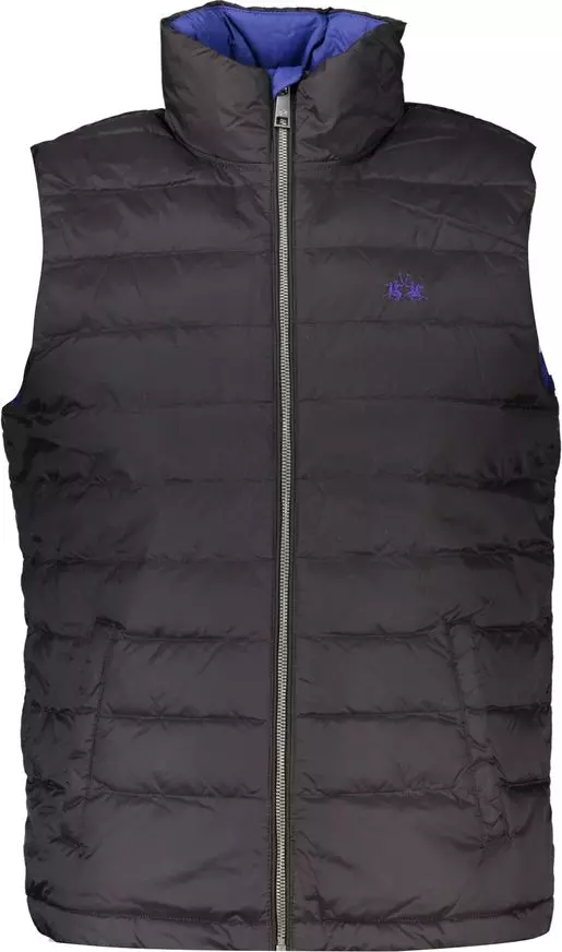 Black Polyamide Men's Jacket
