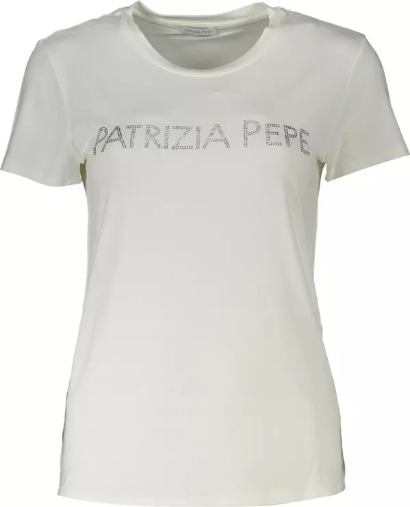 White Organic Cotton Women T-Shirt