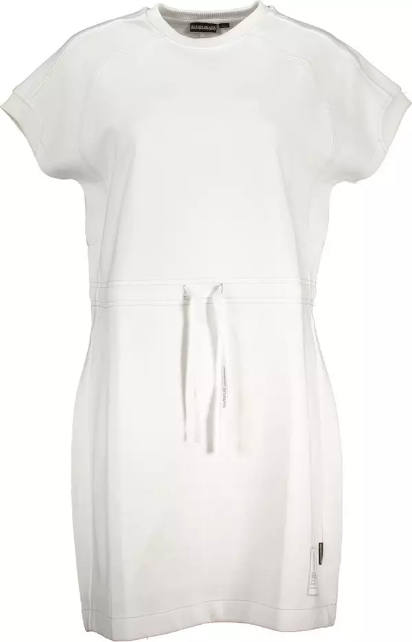White Cotton Women Dress