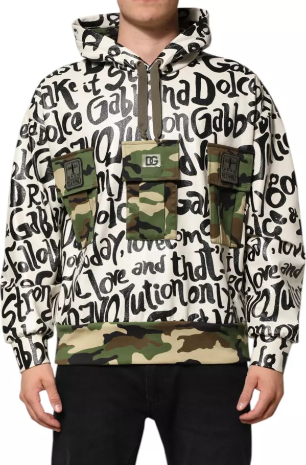Multicolor Hooded DGMania Sweatshirt Sweater