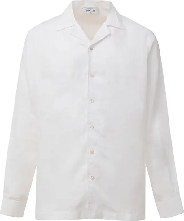 White Linen Shirt