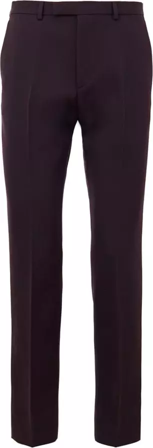 Bordeaux Wool Dress Pants