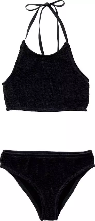 Black Polyamide Bikini