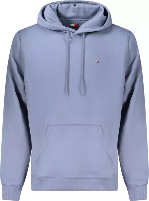 Blue Cotton Men's Sweatshirt