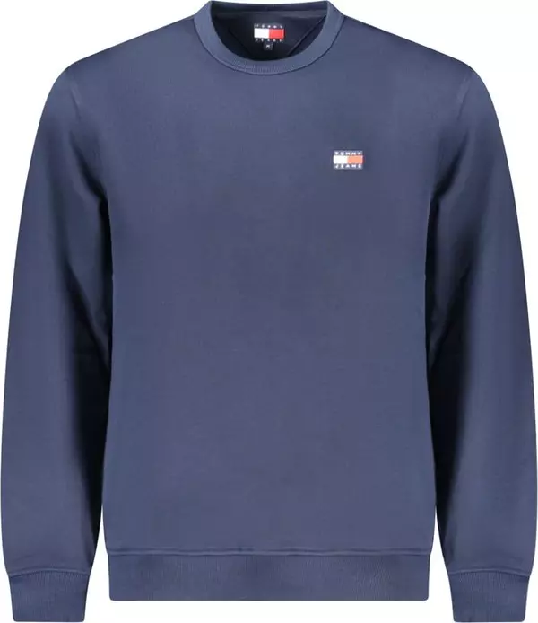 Blu Cotton Male Sweatshirt