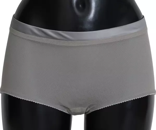 Underwear Silver With Net Silk Bottoms