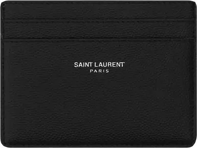 Black Calf Leather Bos Taurus Wallet